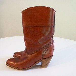 Vintage Frye Western Leather Boots